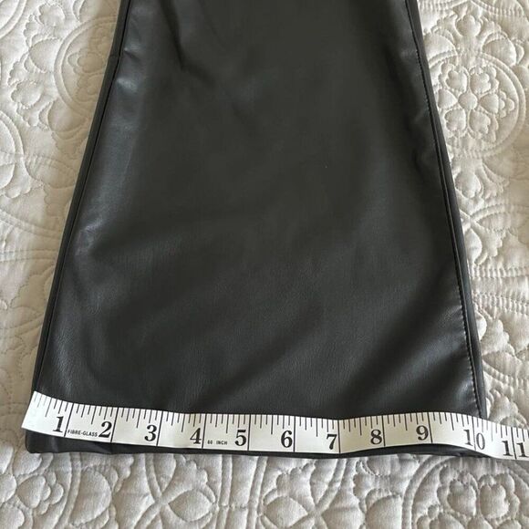 NWT Banana Republic  low rise bootcut Leather Pants Size 32/14 - Picture 11 of 15